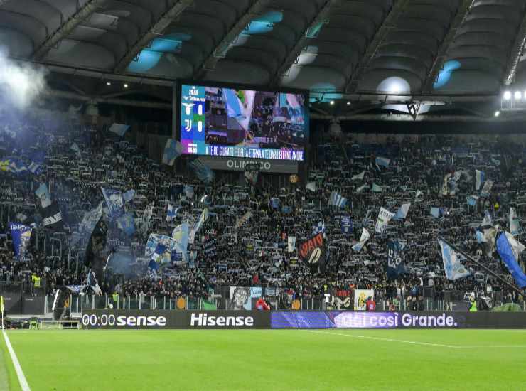 Curva Nord Lazio (LaPresse) - ilposticipo.it