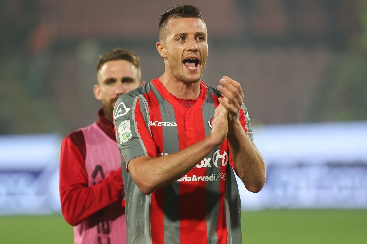 Daniel Ciofani con la maglia della Cremonese - foto LaPresse - IlPosticipo.it