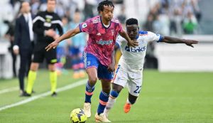 Juan Cuadrado con la maglia della Juventus - Foto ANSA JMania.it - IlPosticipo.it