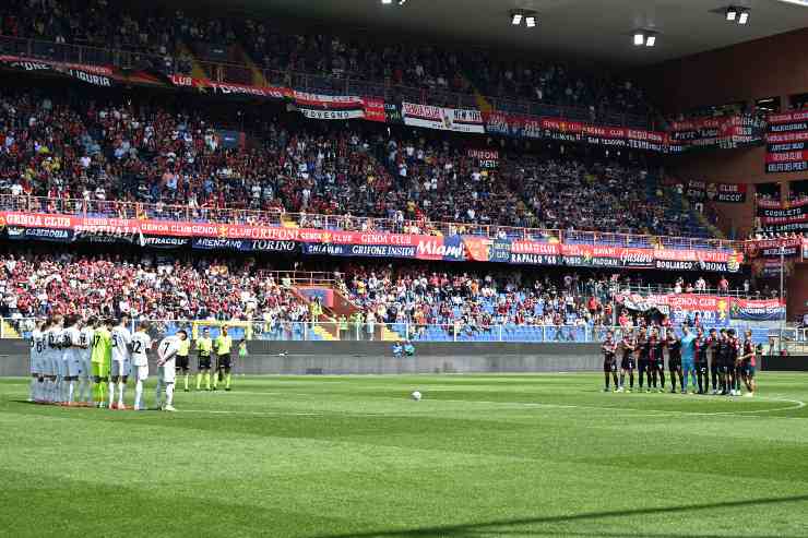 Lo Stadio Luigi Ferraris di Genova che richiede manutenzione - foto LaPresse - IlPosticipo.it