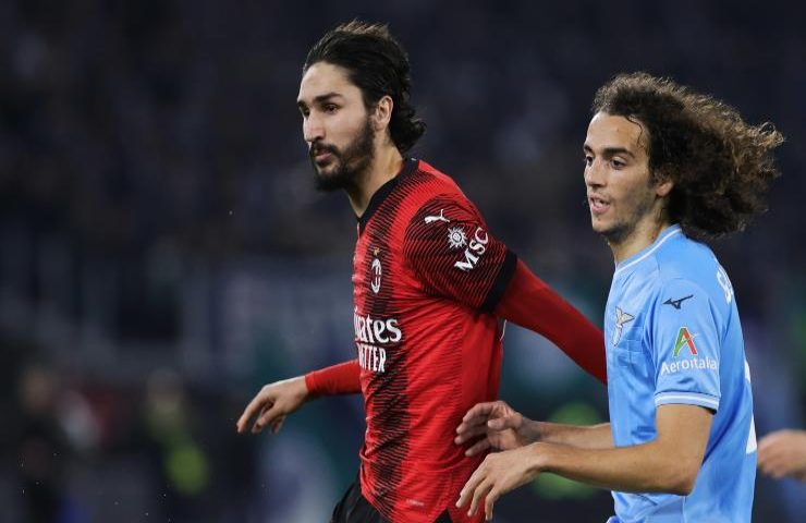 Adli in campo con la maglia del Milan nel match contro la Lazio - foto ANSA JMania.it - IlPosticipo.it