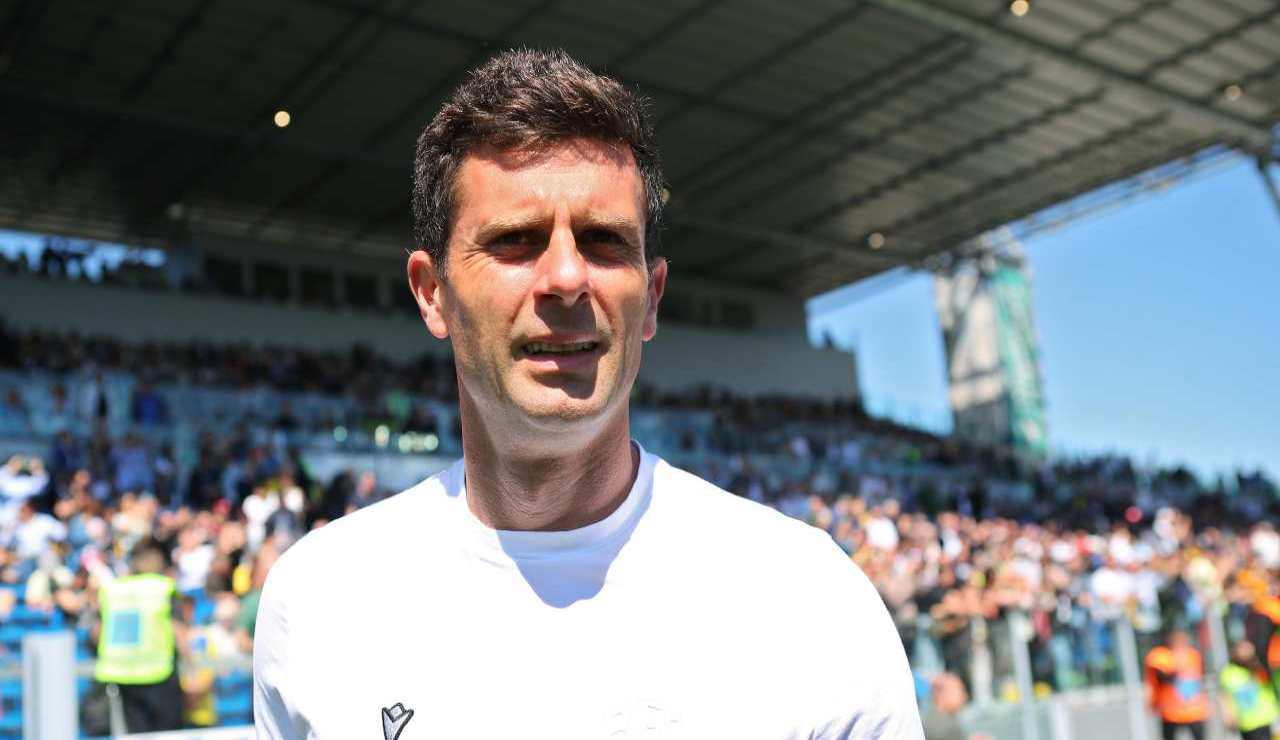 Thiago Motta con sguardo attento prima del match - foto ANSA JMania.it - IlPosticipo.it