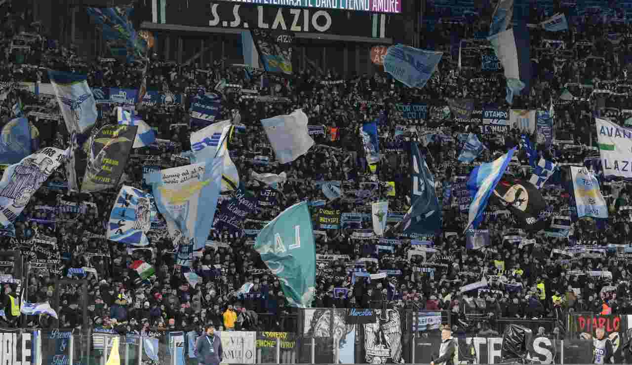 Curva Nord Lazio (LaPresse) - ilposticipo.it 