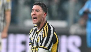 Dusan Vlahovic con la maglia della Juve in Serie A - foto ANSA JMania.it - IlPosticipo.it