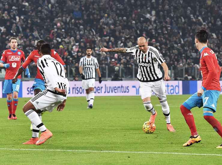 Gol Zaza in Juventus-Napoli (Ansafoto) - ilposticipo.it