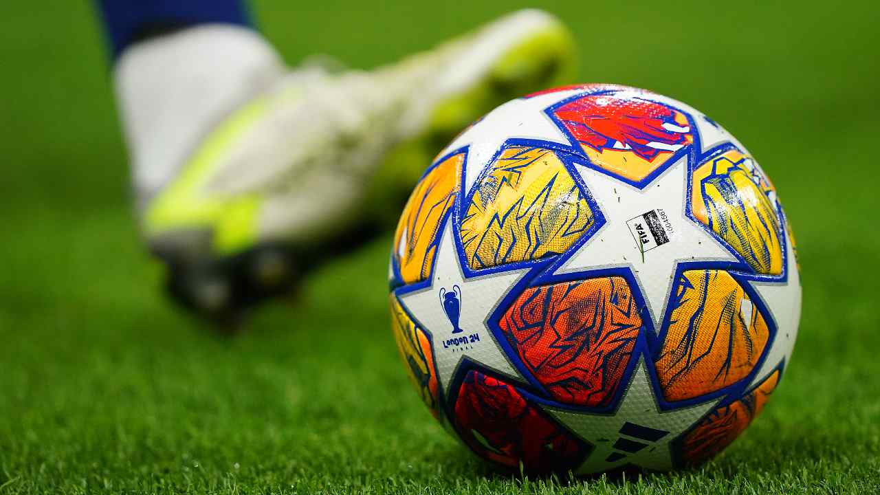 Il pallone della Champions League