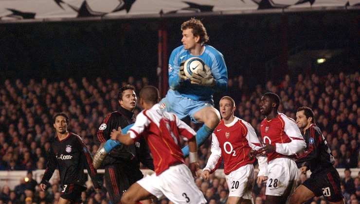 Jens Lehmann ai tempi dell'Arsenal