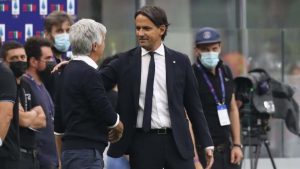 Simone Inzaghi e Gian Piero Gasperini