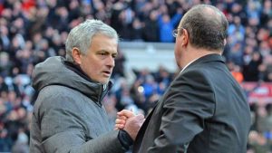 Jose Mourinho e Rafa Benitez