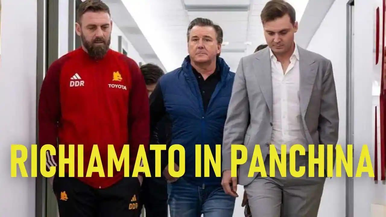 Daniele De Rossi richiamato in panchina