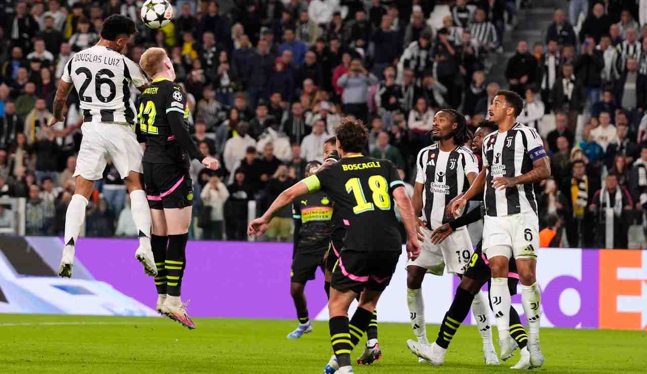 Diversi calciatori della Juve nel match di Champions League - foto LaPresse - IlPosticipo.it