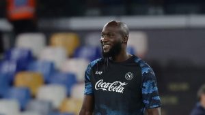 Romelu Lukaku sorride