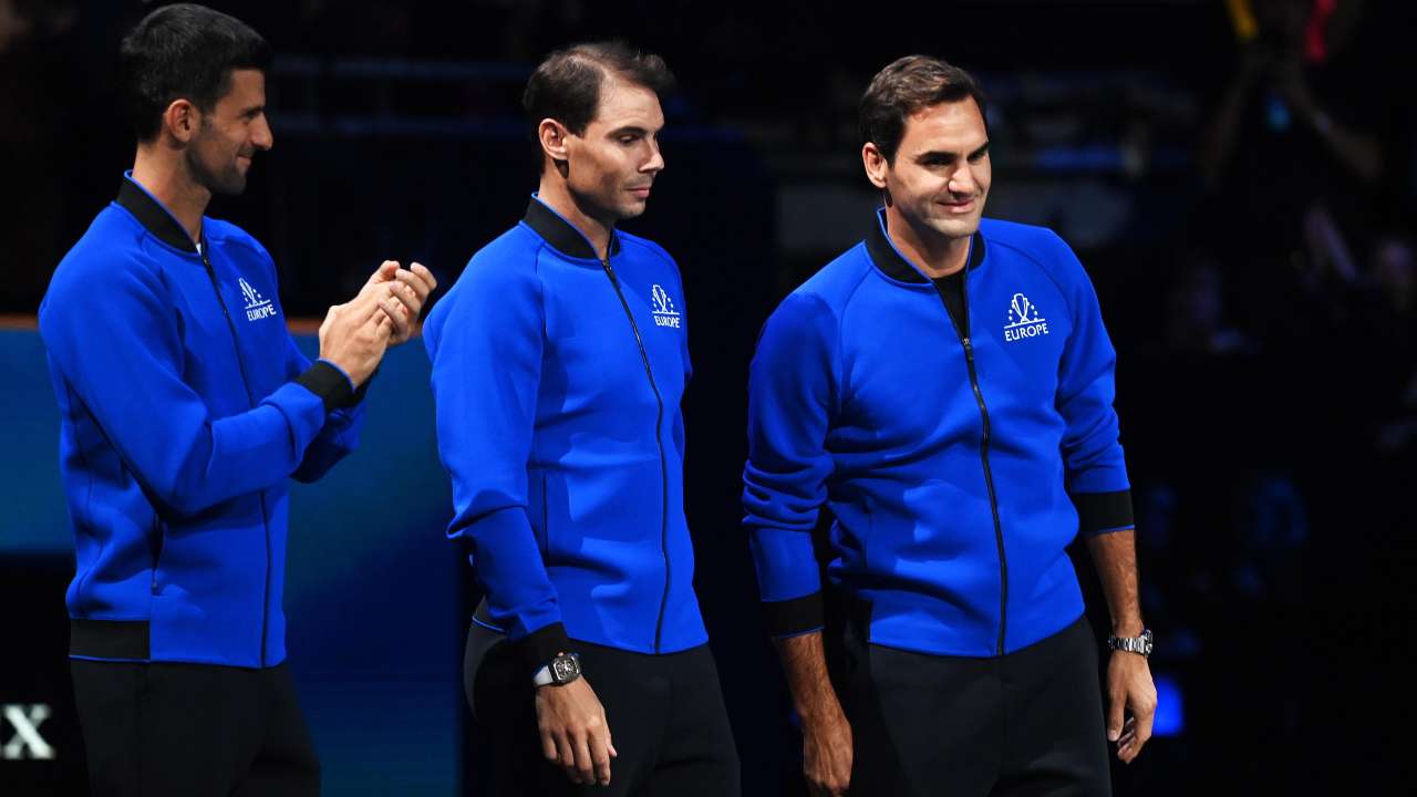 Djokovic, Nadal e Federer