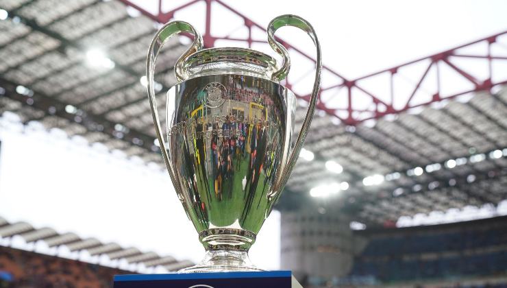 Il trofeo della UEFA Champions League