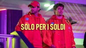 Leclerc-Sainz, liti e parole grosse solo per i soldi