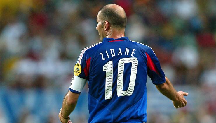 Zidane ai tempi della Francia