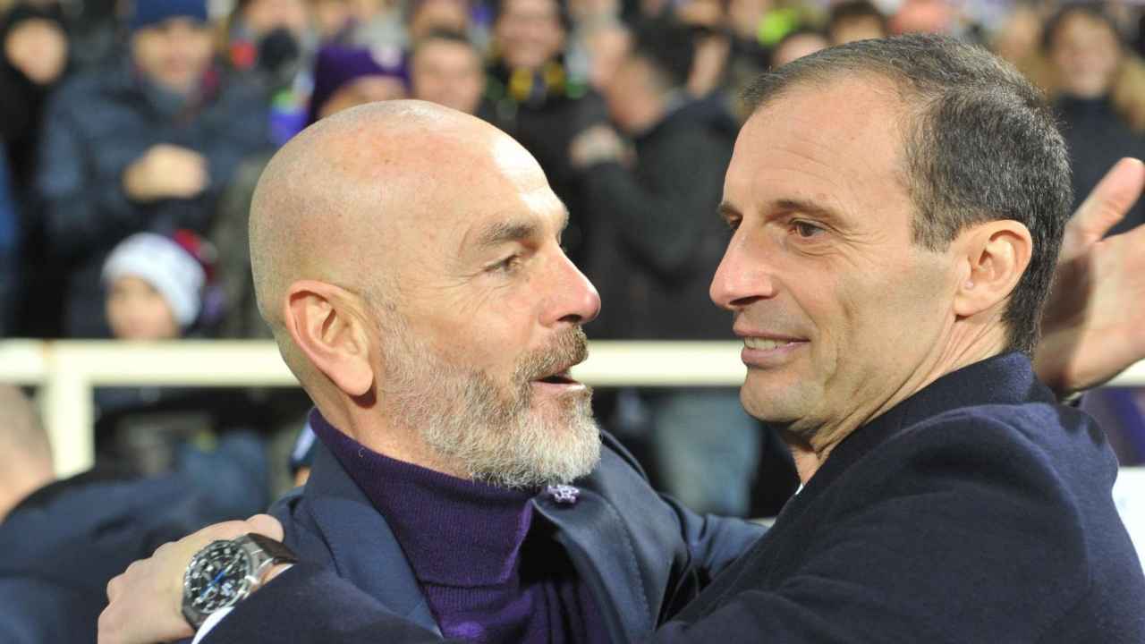 Stefano Pioli e Max Allegri