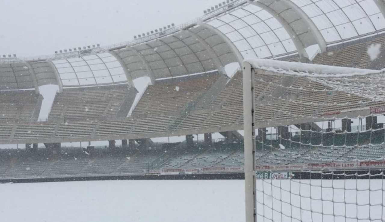 Campo innevato (Fonte niccolosalvi Instagram) - salernosera.it