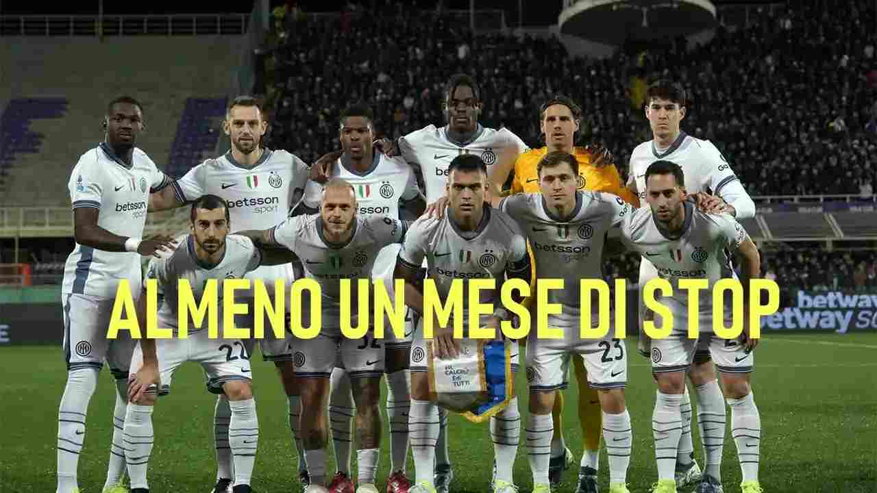 Infortunio per il portiere 