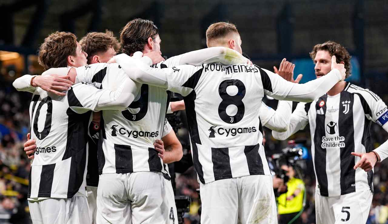 Calciatori Juventus (LaPresse) - ilposticipo.it