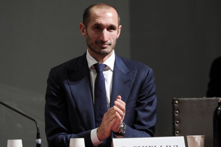 Chiellini in prima fila