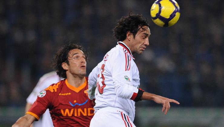 Alessandro Nesta e Luca Toni a duello