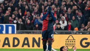 Mario Balotelli si dispera