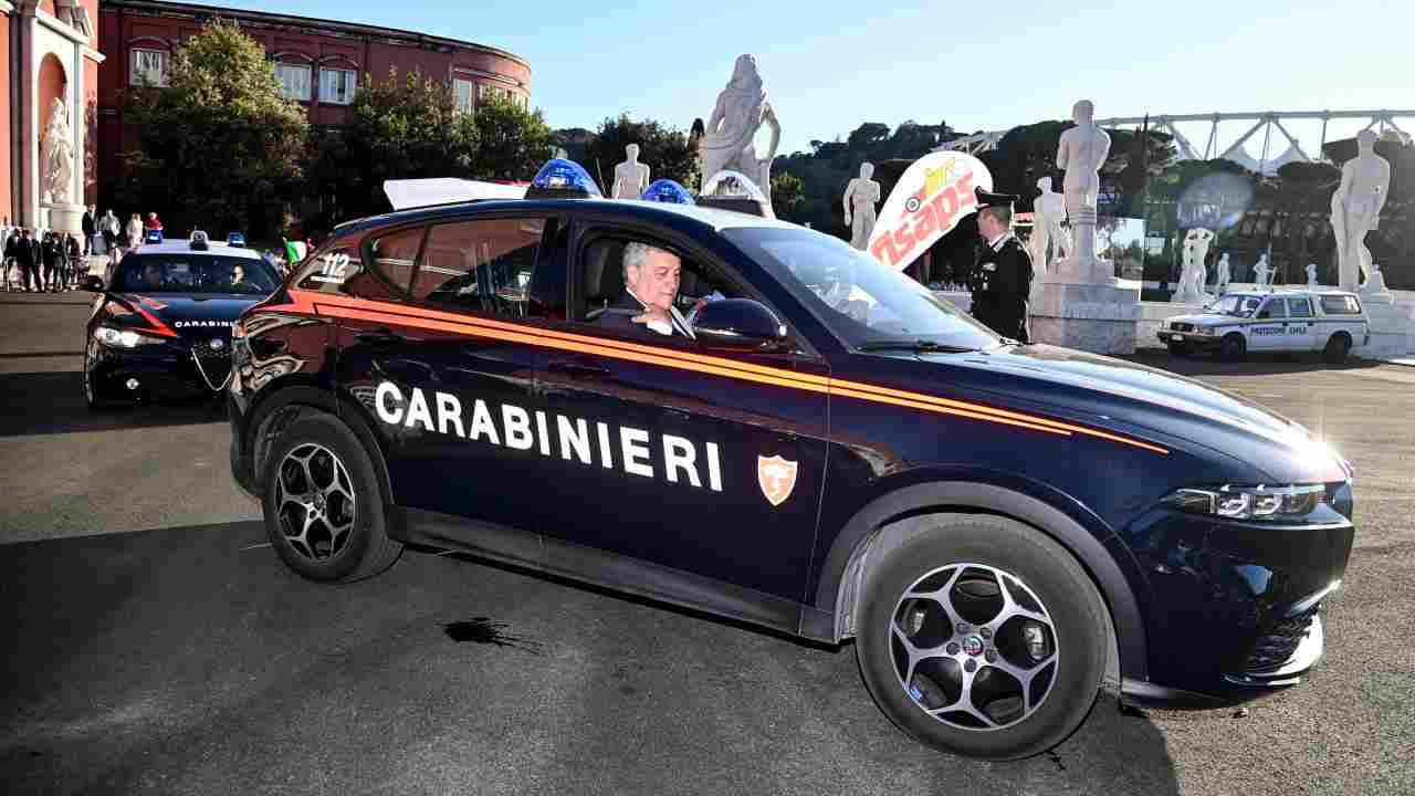 Carabinieri allo stadio