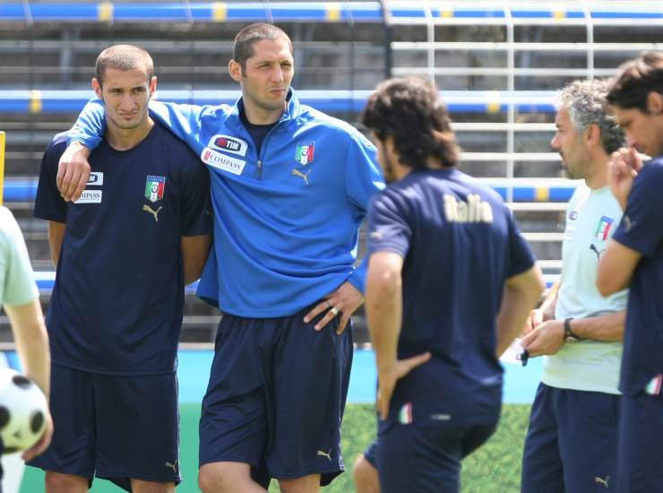 Giorgio Chiellini e Marco Materazzi