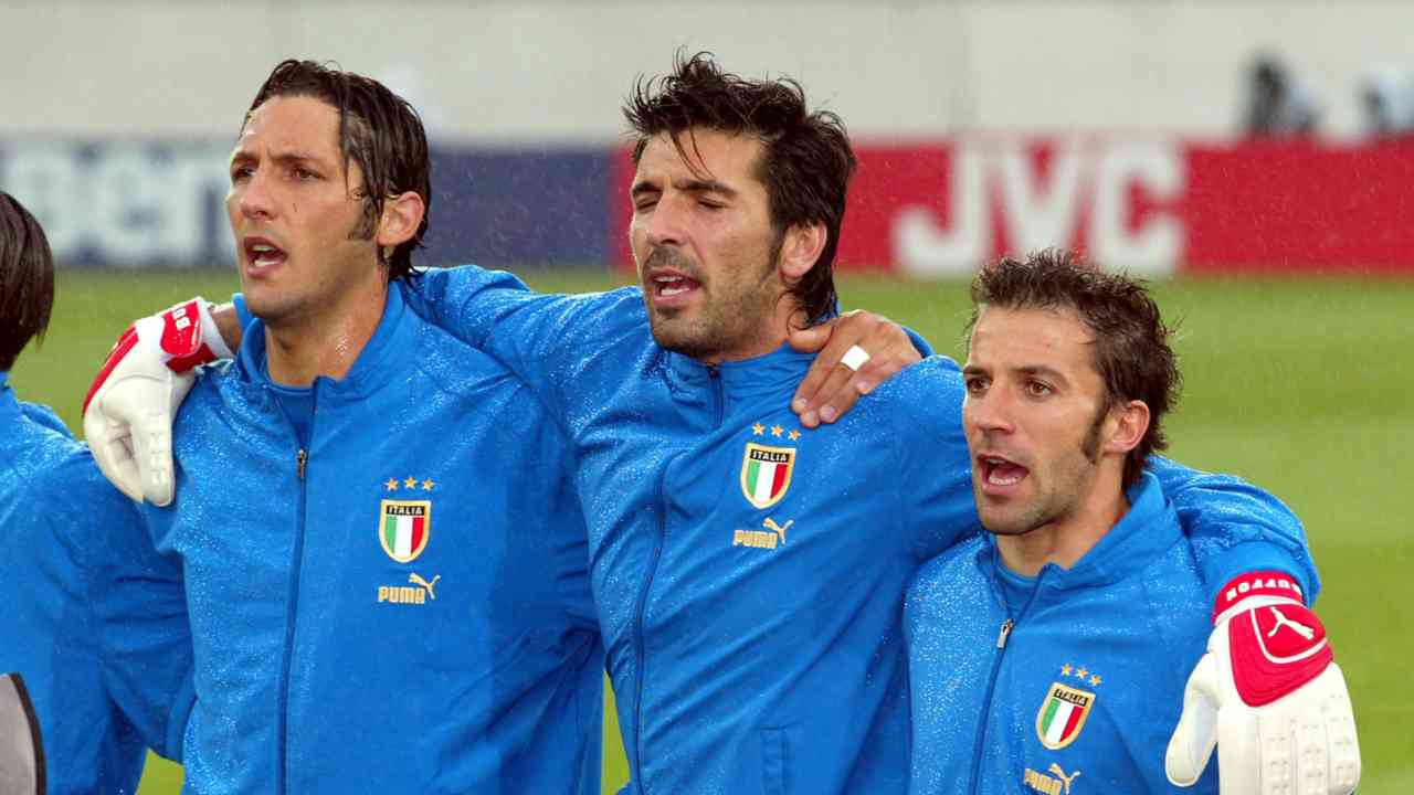 Materazzi, Buffon, Del Piero