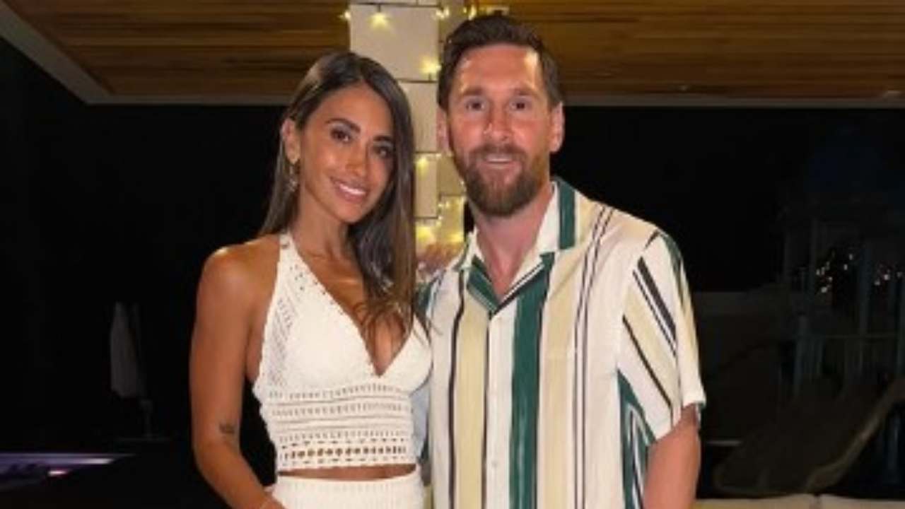 Antonella Roccuzzo e Leo Messi