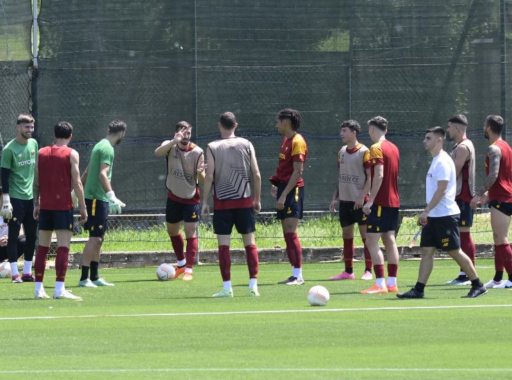 Allenamento a Trigoria (LaPresse) - ilposticipo.it