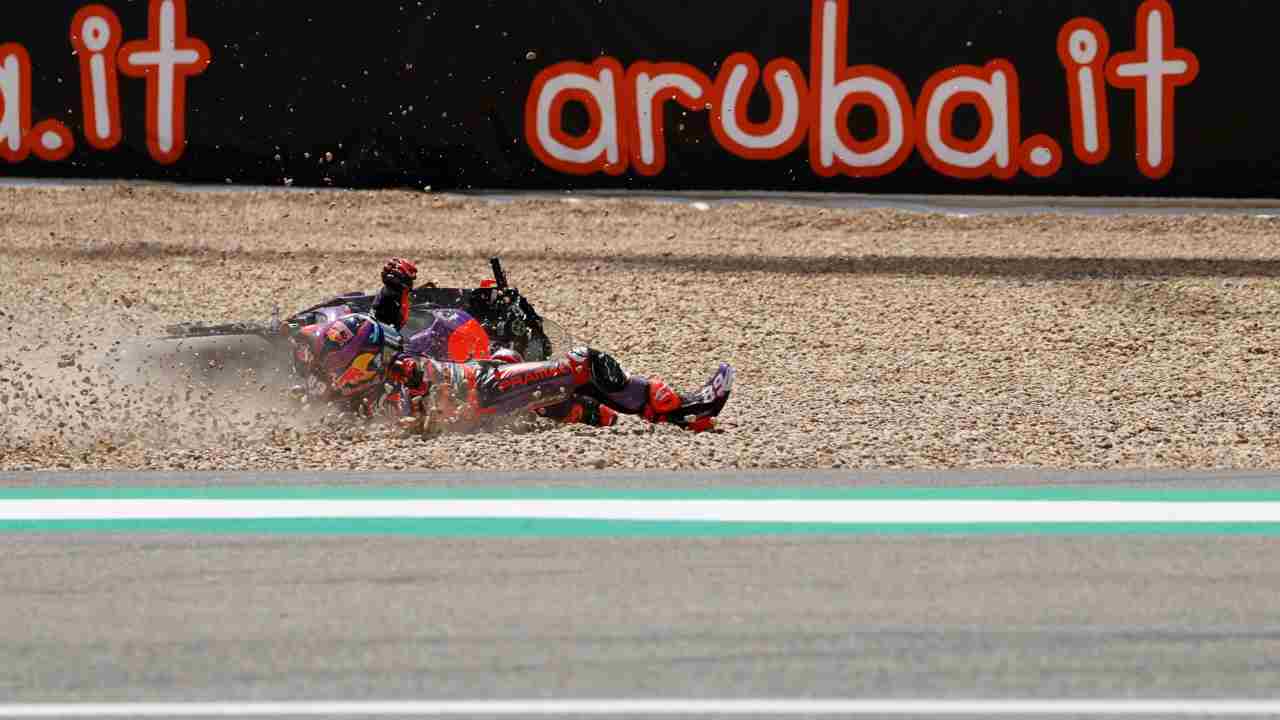 MotoGP incidente