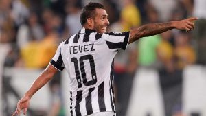 Carlos Tevez ai tempi della Juventus